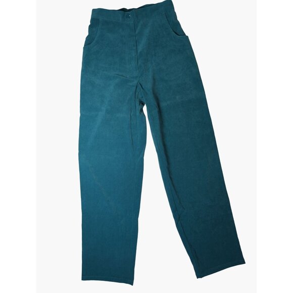 Denim & Co Vintage Embroidered Denim Jacket Pants Set Small QVC NEW - Picture 10 of 14